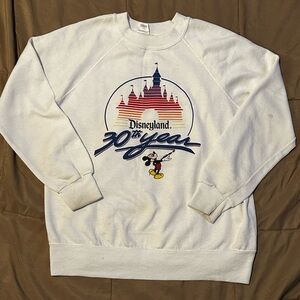 Vintage Disneyland 30th Anniversary Crewneck Sweater